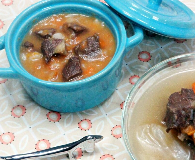 自製狗狗補血餐