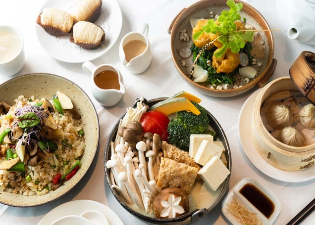 苗栗素食吃到飽