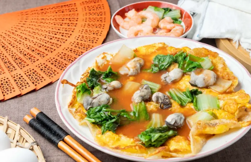 蚵仔煎粉漿比例