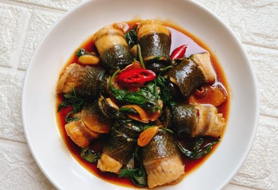 魚皮料理